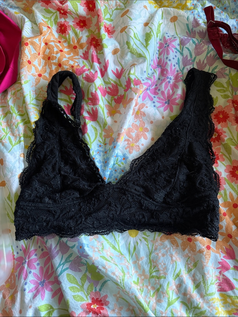 Victoria's Secret Black Lace Bralette